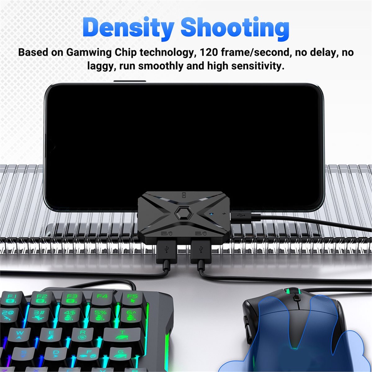ABGN Mobile Games Converter Ki - Gaming Keyboard And Mouse Converter For Mobile recension och pris