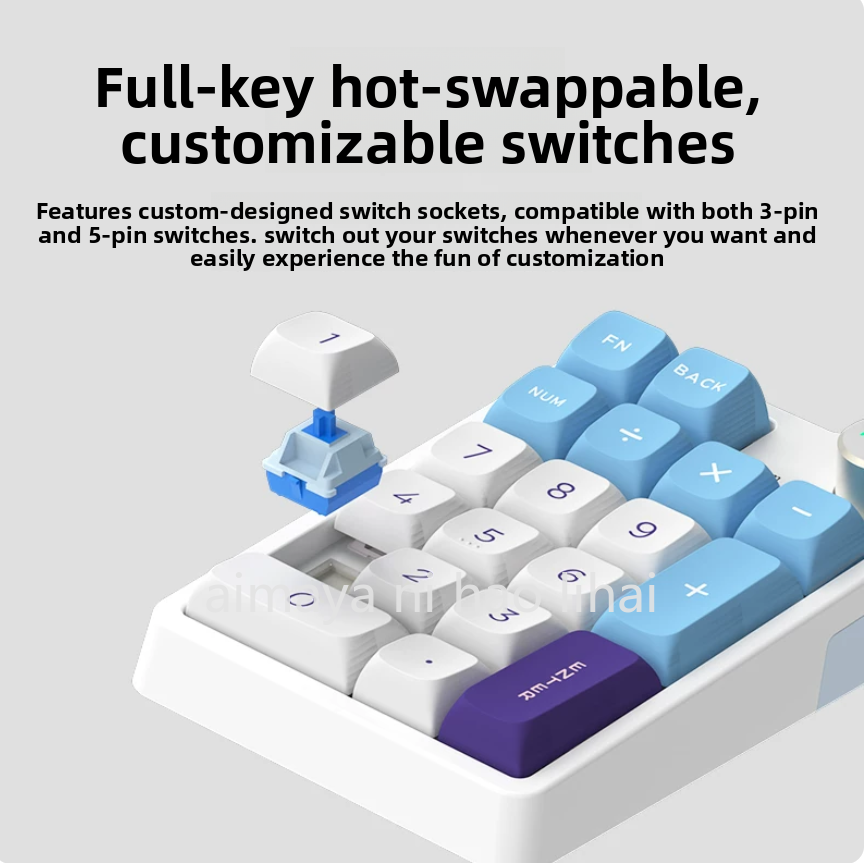 Kzzi K20 Mini Keypad Three Mod - Gaming Keyboard Mini Mechanical recension och pris