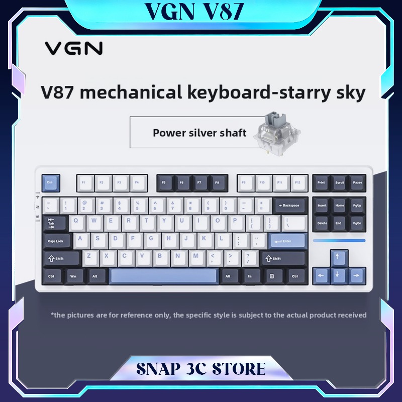 VGN V87 TKL Wireless Mechanica - Gaming Keyboard Thocky recension och pris