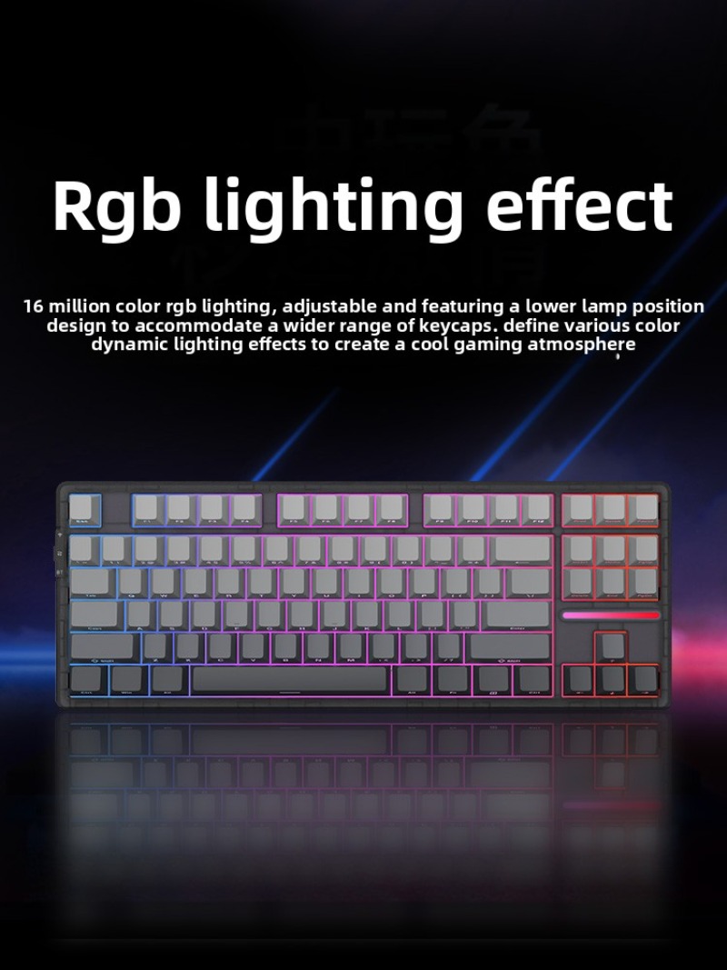 VGN V87 TKL Wireless Mechanica - Gaming Keyboard Thocky recension och pris