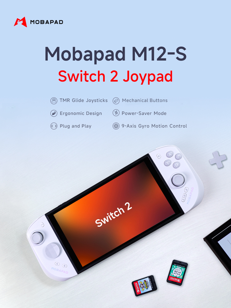 MOBAPAD M12 S Joycon Gaming Co - Gaming Keyboard Hall Effect recension och pris