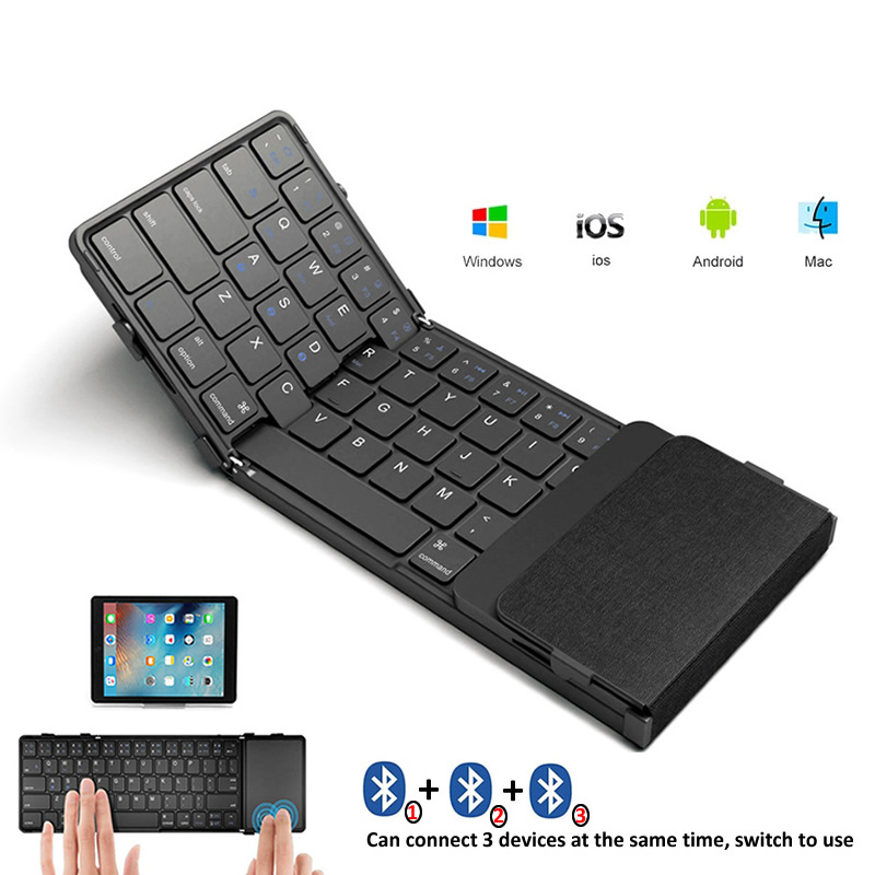 BOW Korea/Russia Wireless Fold - Gaming Keyboard Number Pad recension och pris