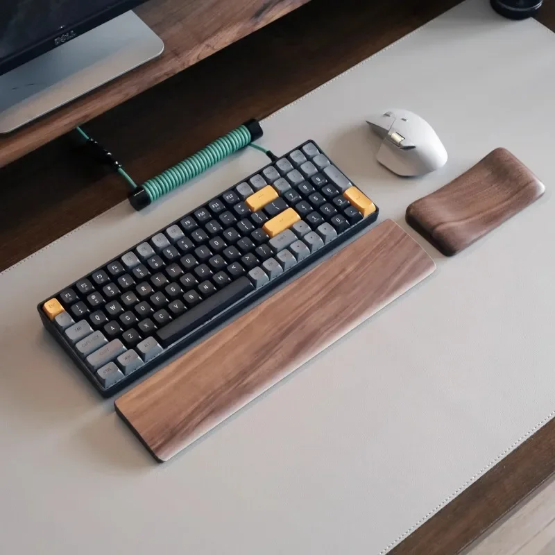 Walnut Wood Palm Rest Mechanic - Wrist Rest Wood recension och pris