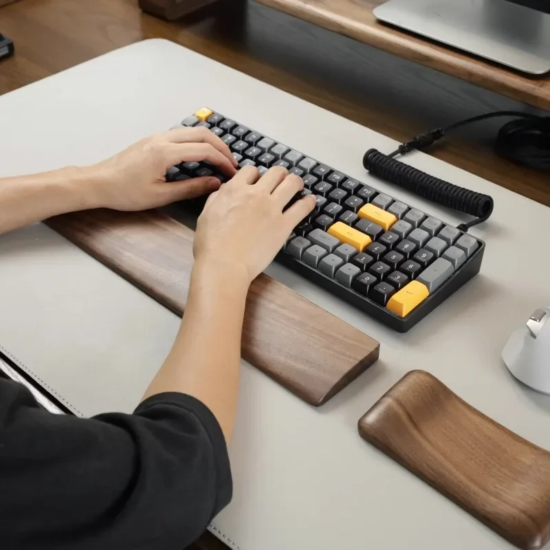 Walnut Wood Palm Rest Mechanic - Wrist Rest Wood recension och pris