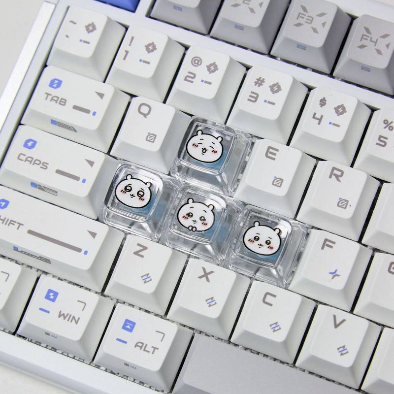 Chiikawa 4 Pcs Handmade Transp - Gaming Keyboard Affordable recension och pris