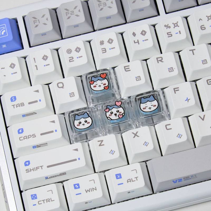 Chiikawa 4 Pcs Handmade Transp - Gaming Keyboard Affordable recension och pris