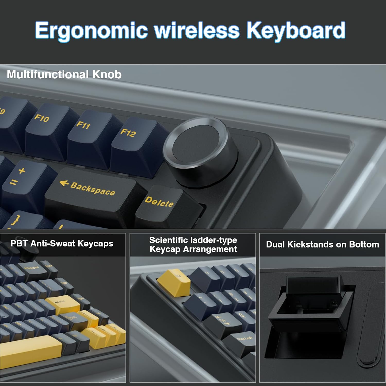 Aula F75 Mechanical Keyboard,  - Gaming Keyboard Number Pad recension och pris