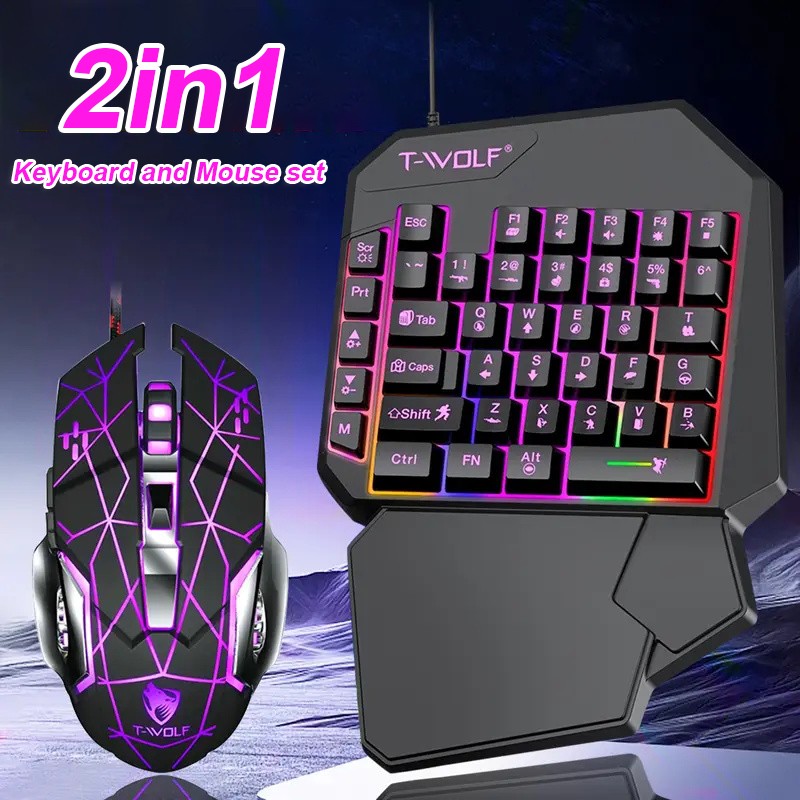 FocusOnPC TF900 2-in-1 Mobile  - Gaming Keyboard And Mouse Converter For Mobile recension och pris