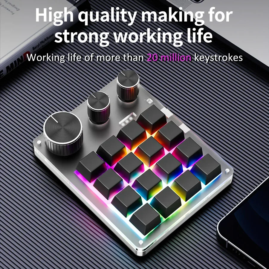 Wireless Bluetooth Programming - Gaming Keyboard Mini Mechanical recension och pris