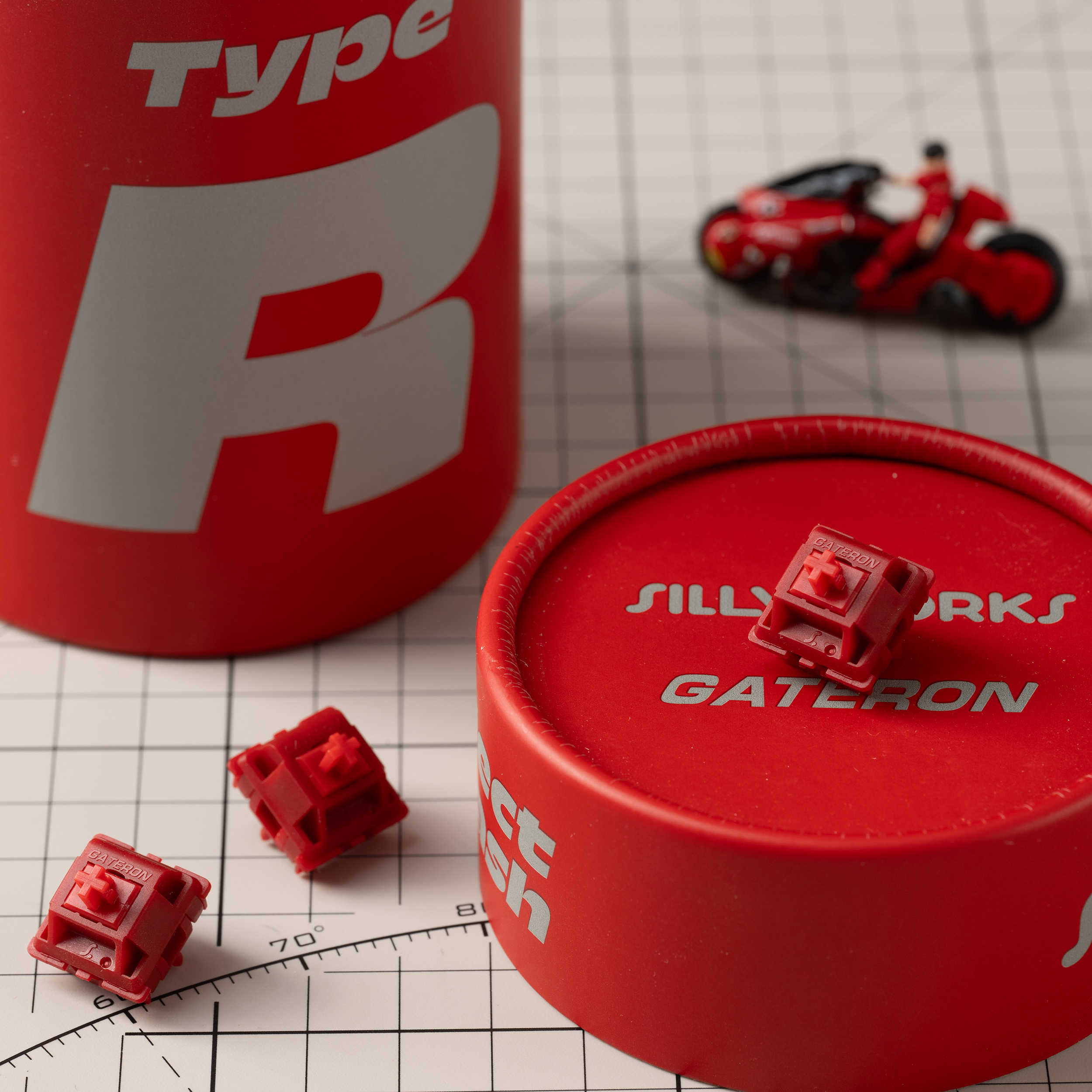 UKGF Siliworks Type R Tactile  - Gaming Keyboard Thocky recension och pris