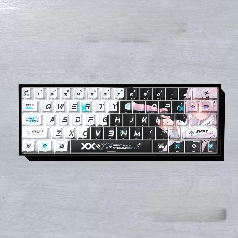 Double-shot Side Print Thocky  - Gaming Keyboard Thocky recension och pris