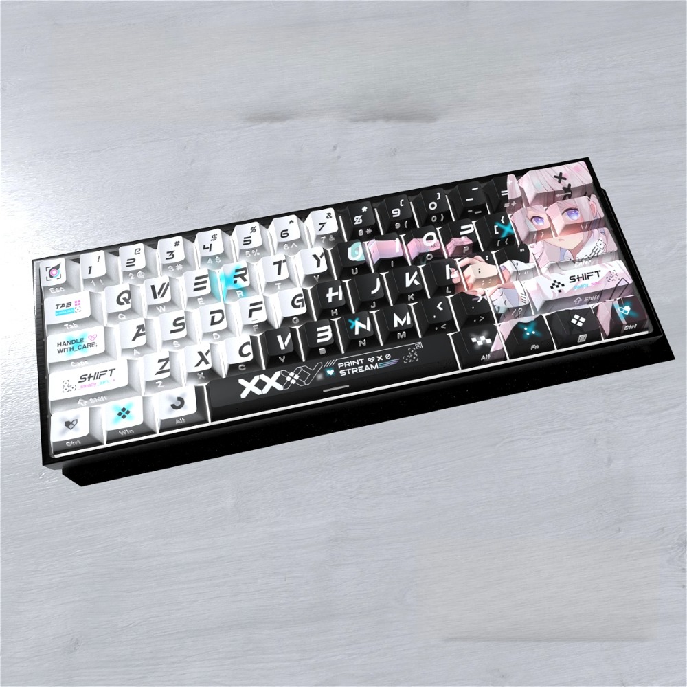 Double-shot Side Print Thocky  - Gaming Keyboard Thocky recension och pris